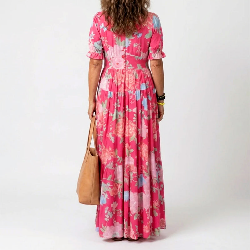 Lexi | Women's Summer Floral V-neck Dress