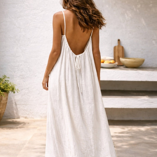 Lily | Women's Relaxed Sleeveless Maxi Dress