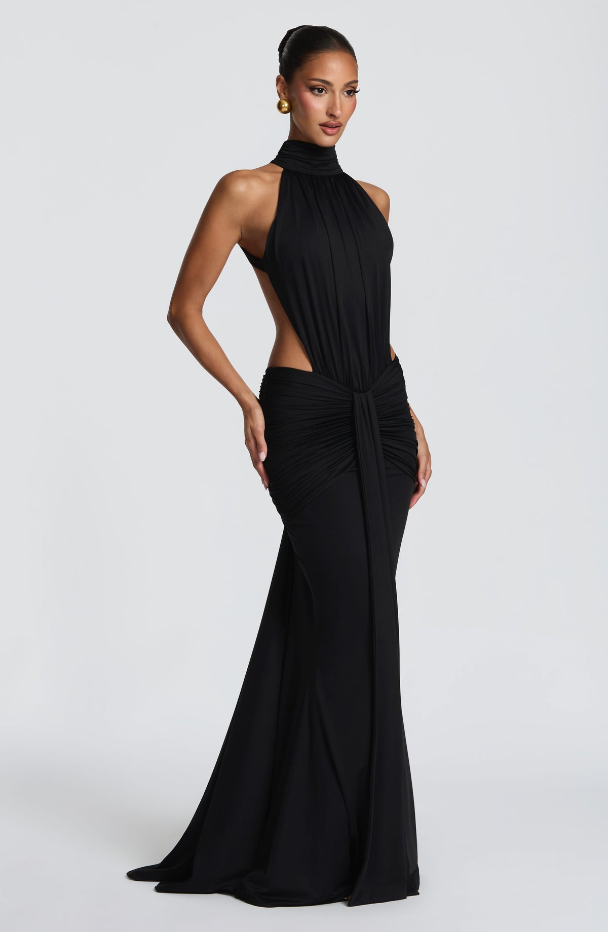 Alice | Women's Summer Halterneck Maxi Dress