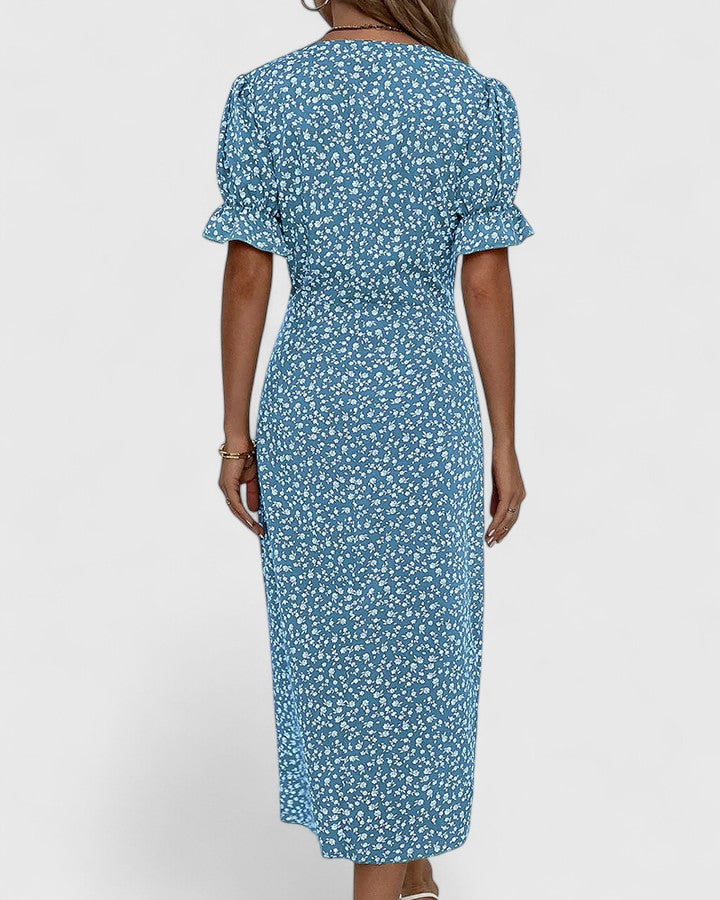 Charlotte | Women's Summer Floral Wrapped Dress