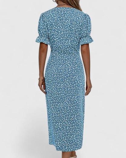 Charlotte | Women's Summer Floral Wrapped Dress