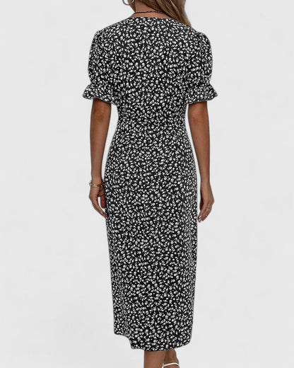 Charlotte | Women's Summer Floral Wrapped Dress