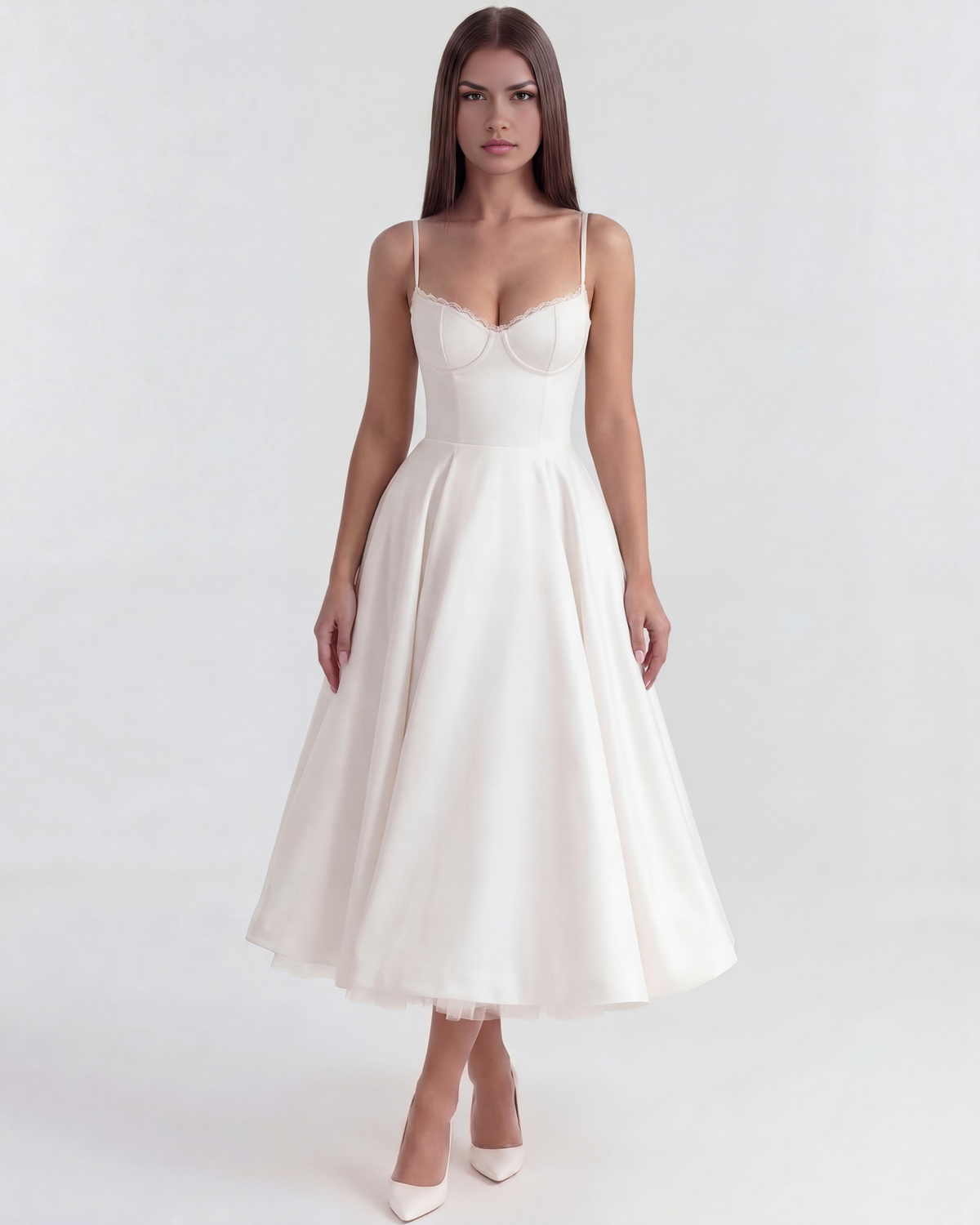 Gillian | Women's Elegant A-line Flared Dress
