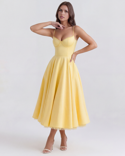 Gillian | Women's Elegant A-line Flared Dress