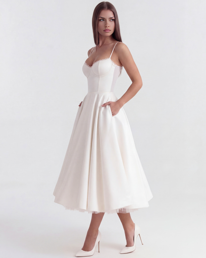Gillian | Women's Elegant A-line Flared Dress
