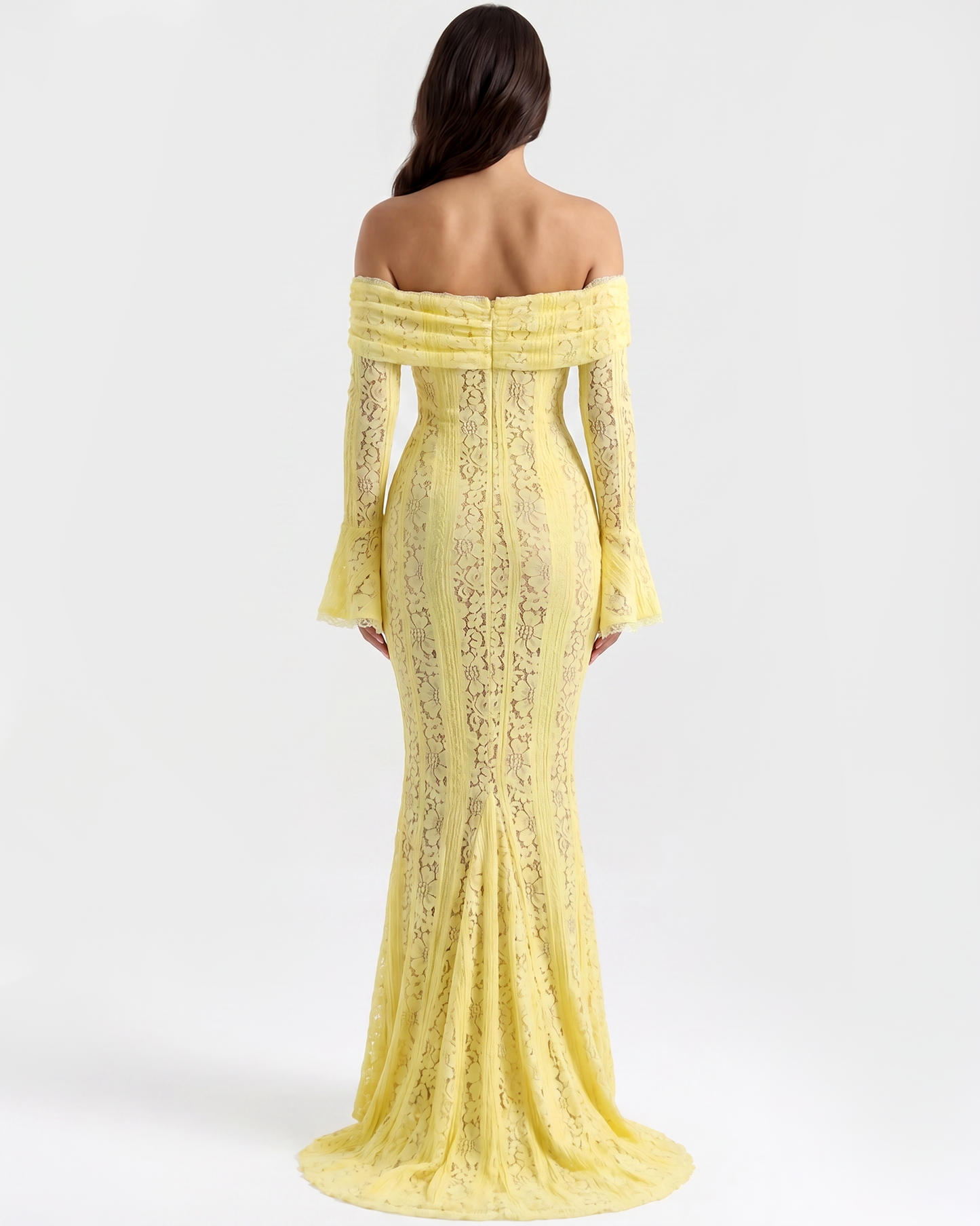 Sharon | Women's Off-Shoulder Maxi Wedding Guest Dress