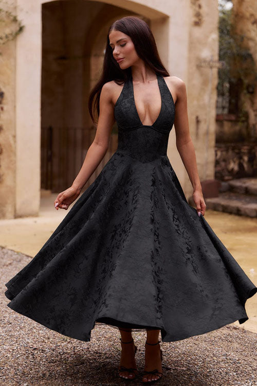 Lucy | Women's Elegant A-line Wedding Guest Dress