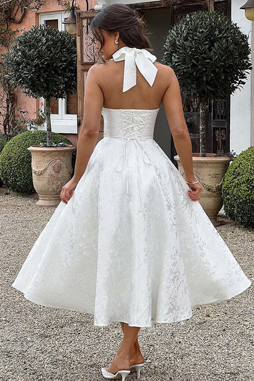 Lucy | Women's Elegant A-line Wedding Guest Dress