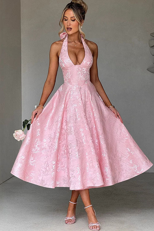 Lucy | Women's Elegant A-line Wedding Guest Dress