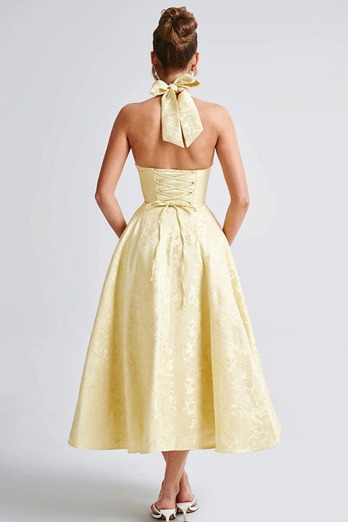 Lucy | Women's Elegant A-line Wedding Guest Dress