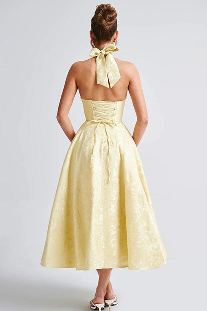 Lucy | Women's Elegant A-line Wedding Guest Dress
