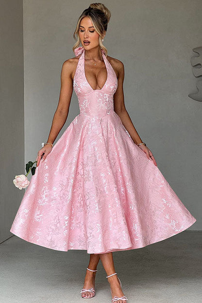 Lucy | Women's Elegant A-line Wedding Guest Dress