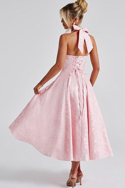 Lucy | Women's Elegant A-line Wedding Guest Dress
