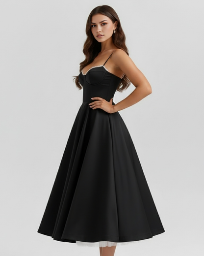 Gillian | Women's Elegant A-line Flared Dress