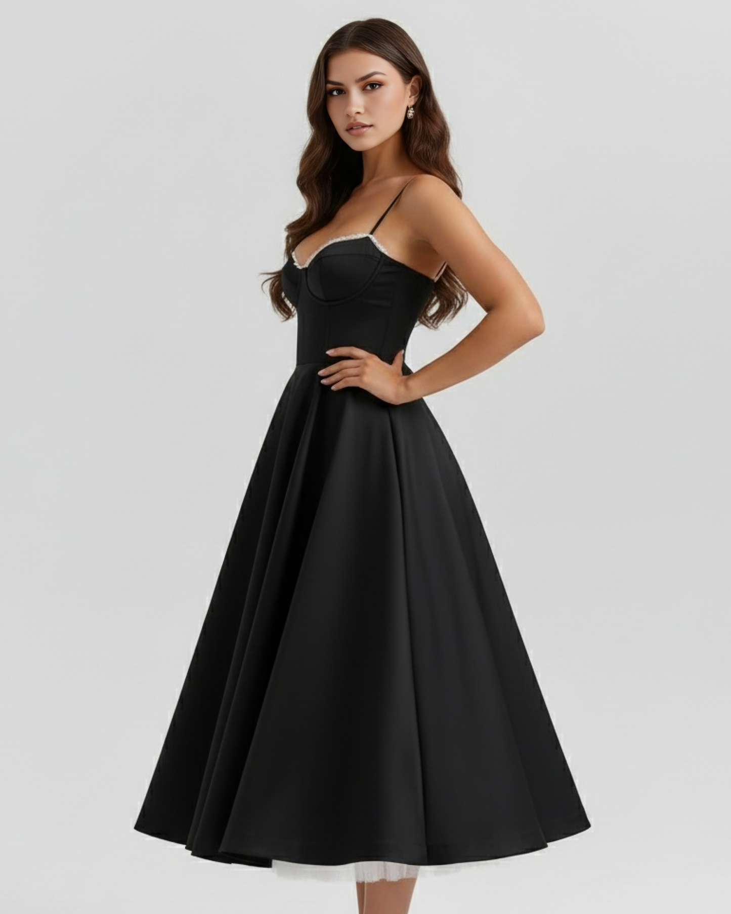 Gillian | Women's Elegant A-line Flared Dress