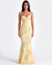 Karen | Women's Embroided Formal Wedding Guest Dress