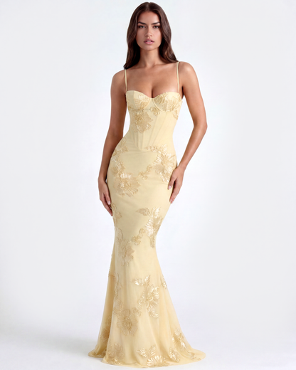 Karen | Women's Embroided Formal Wedding Guest Dress