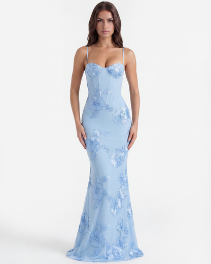 Karen | Women's Embroided Formal Wedding Guest Dress