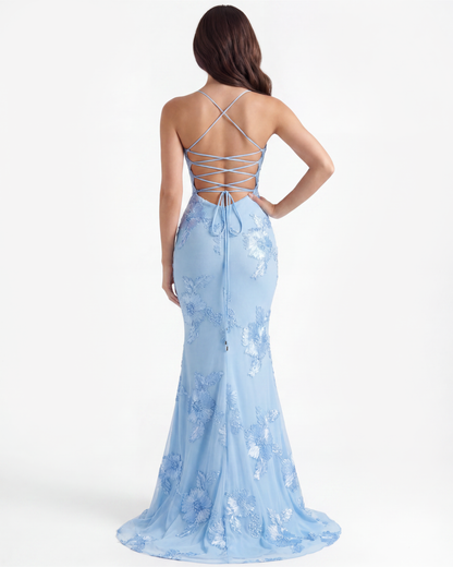Karen | Women's Embroided Formal Wedding Guest Dress