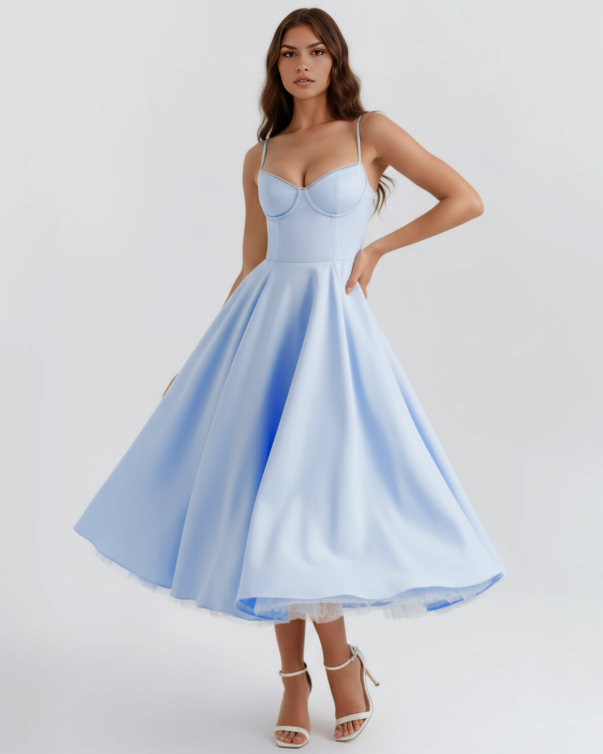 Gillian | Women's Elegant A-line Flared Dress
