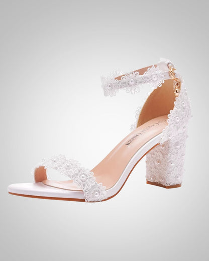 Amelia | Women's Festive Block Heel Sandals