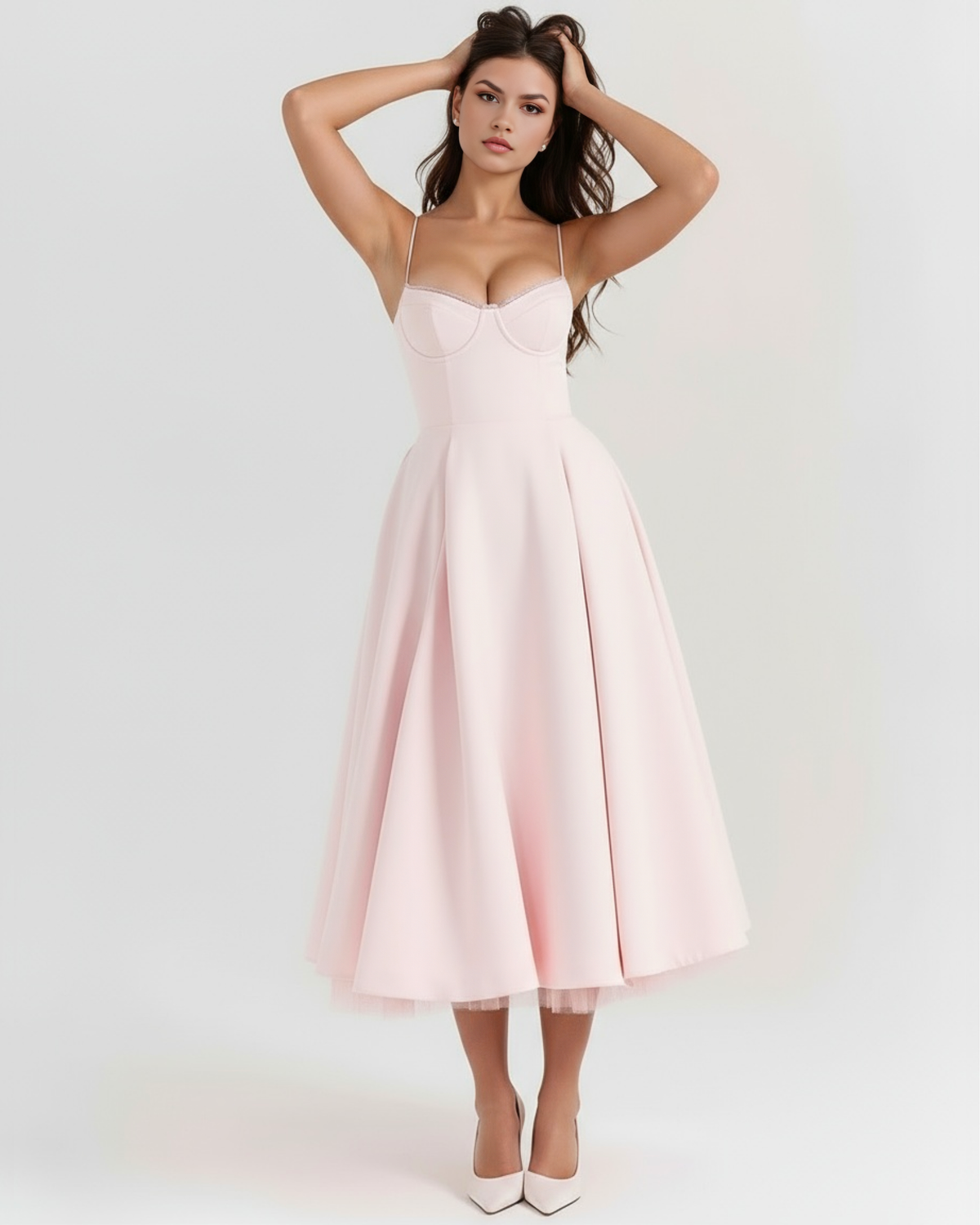 Gillian | Women's Elegant A-line Flared Dress