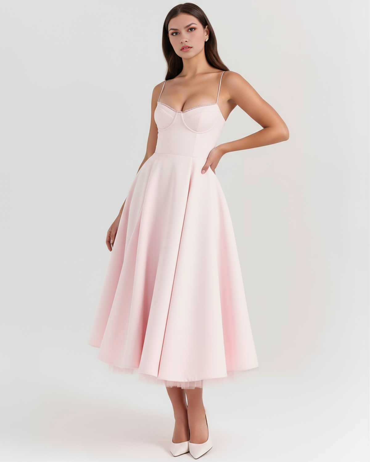 Gillian | Women's Elegant A-line Flared Dress