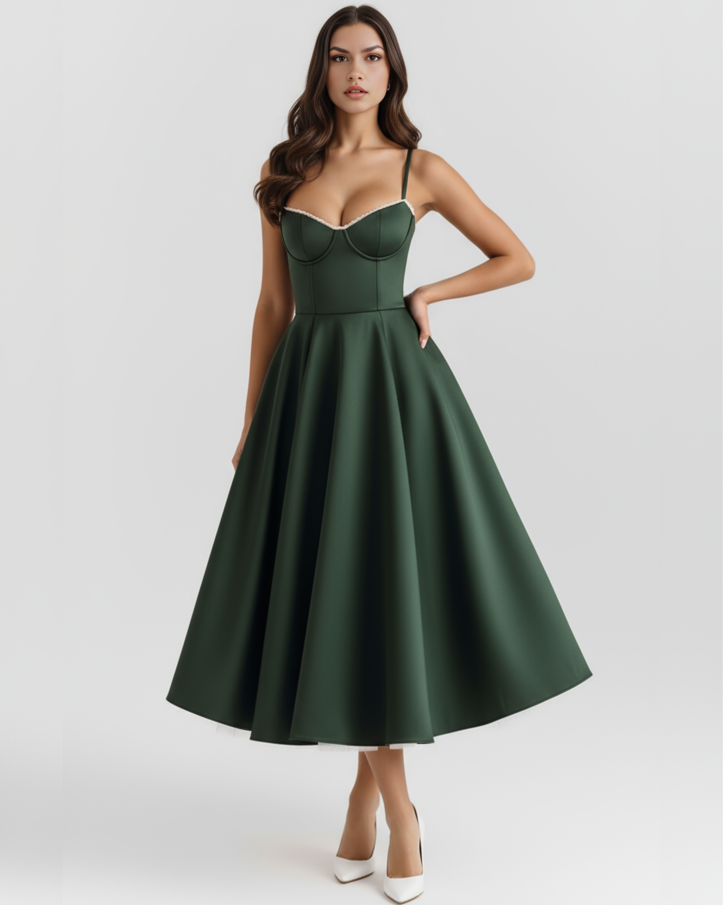 Gillian | Women's Elegant A-line Flared Dress