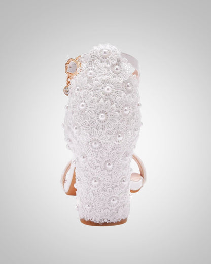 Amelia | Women's Festive Block Heel Sandals
