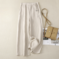 Olivia | Women's Relaxed Wide-Leg Linen Pants