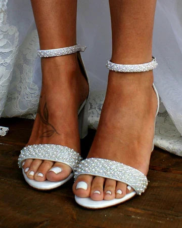 Sandra | Women's Summer Wedding Guest Heeled Sandal