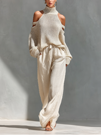 Sarah | Women's Summer Knitted Two Piece Set