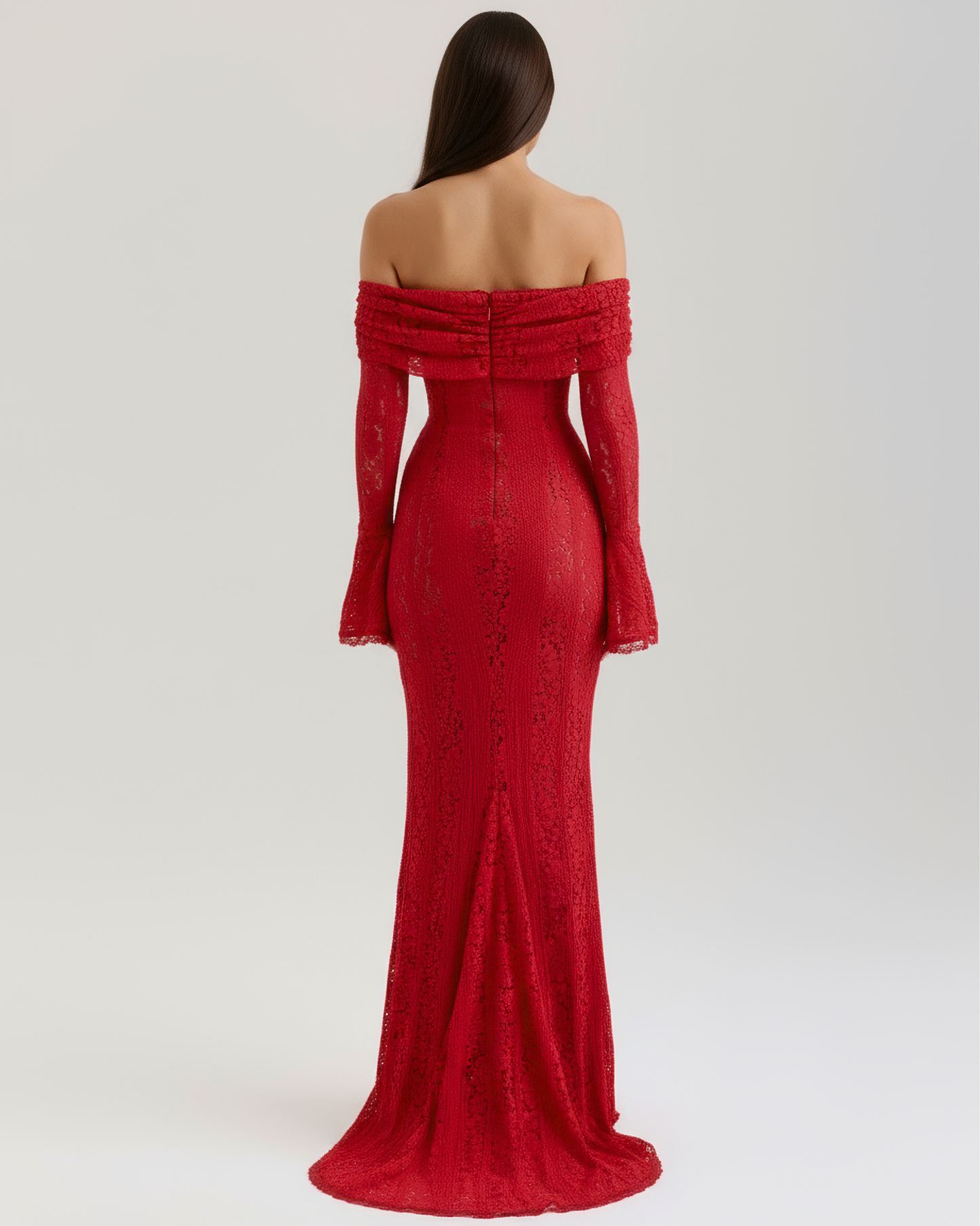 Sharon | Women's Off-Shoulder Maxi Wedding Guest Dress