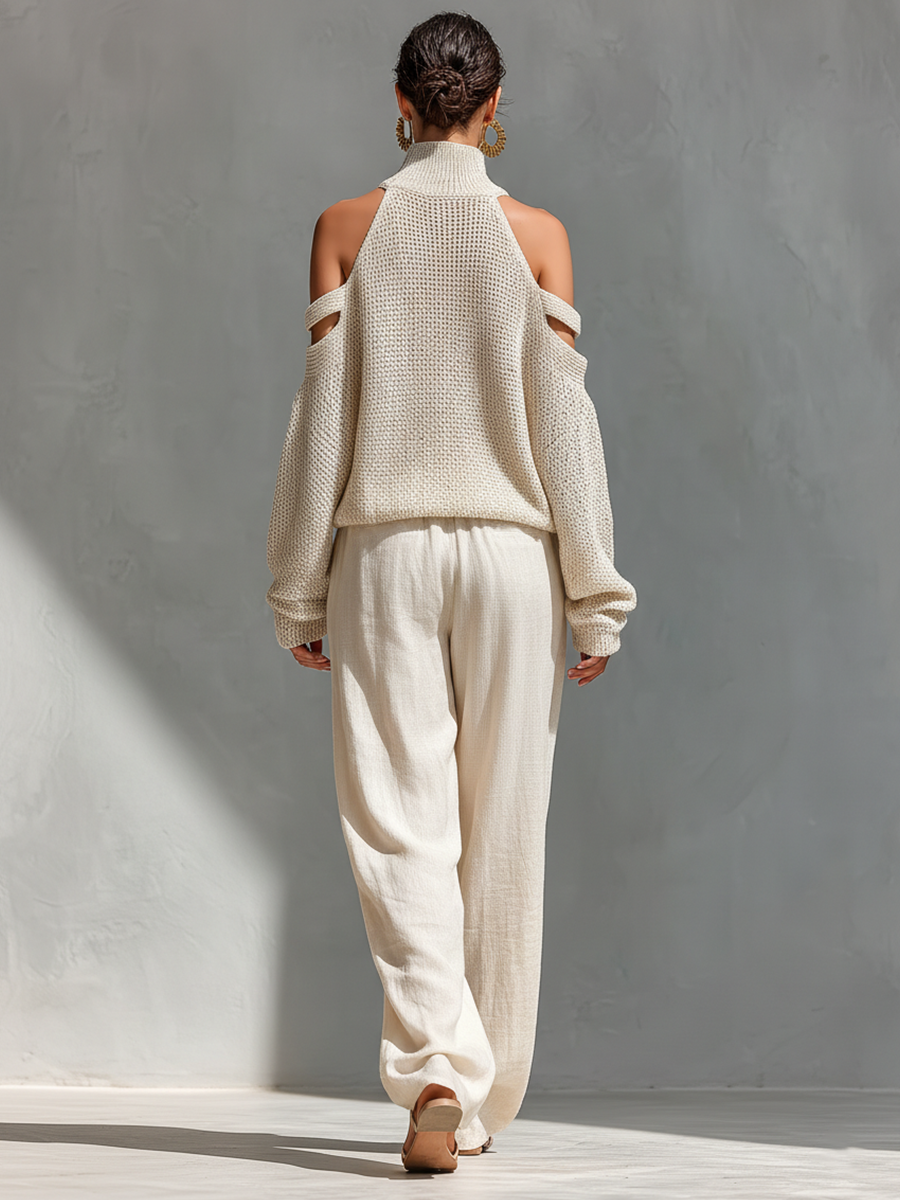 Sarah | Women's Summer Knitted Two Piece Set