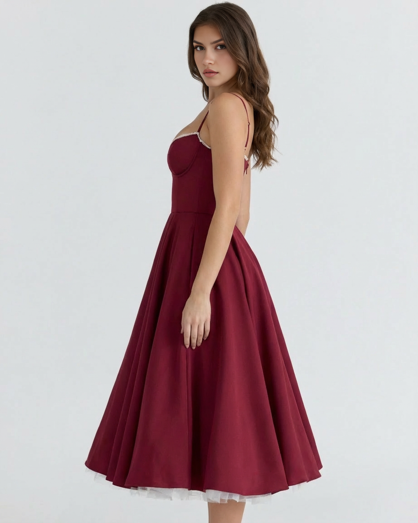 Gillian | Women's Elegant A-line Flared Dress