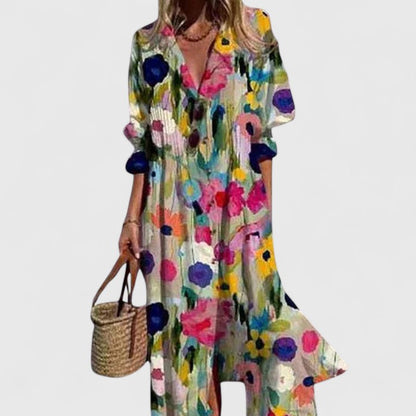 Deborah | Women's Printed Summer Boho Dress