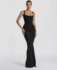 Claire | Women's Draped Bodycon Wedding Guest Dress
