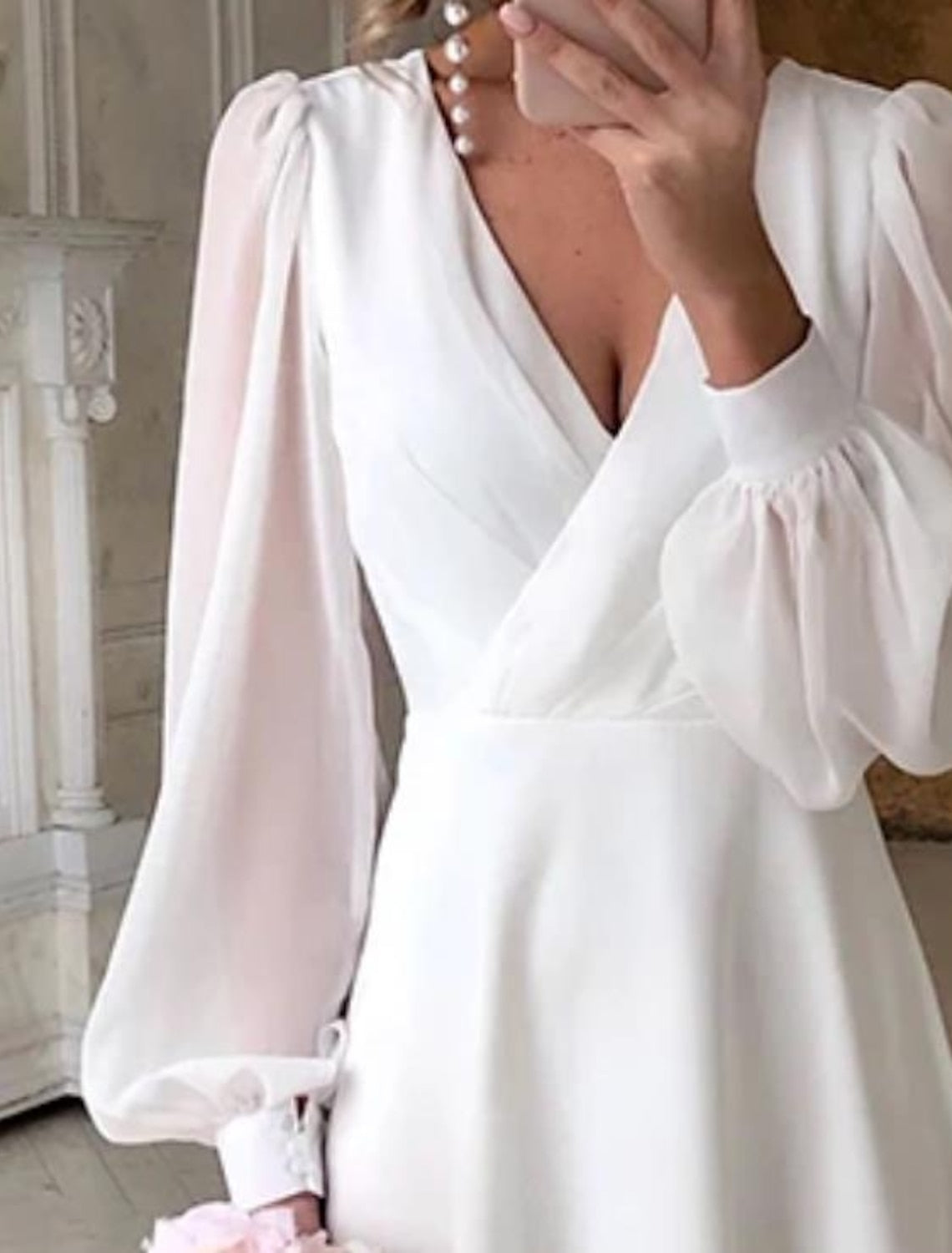 Amelie | Women's Romantic Wedding Guest Dress Midi Dress
