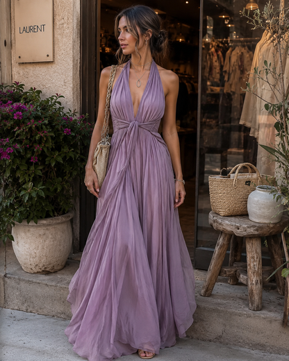 Rachel | Women's Summer Flowing Maxi Dress
