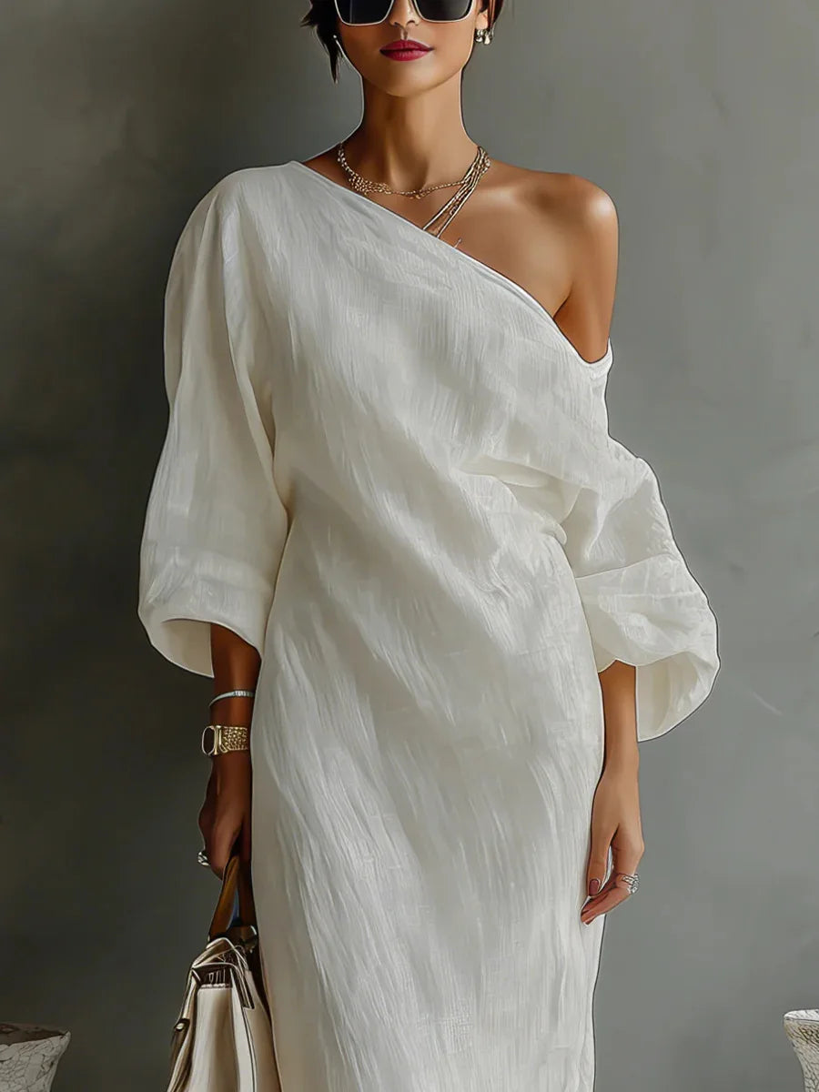 Matilda | Women's Summer One-Shoulder Maxi Dress