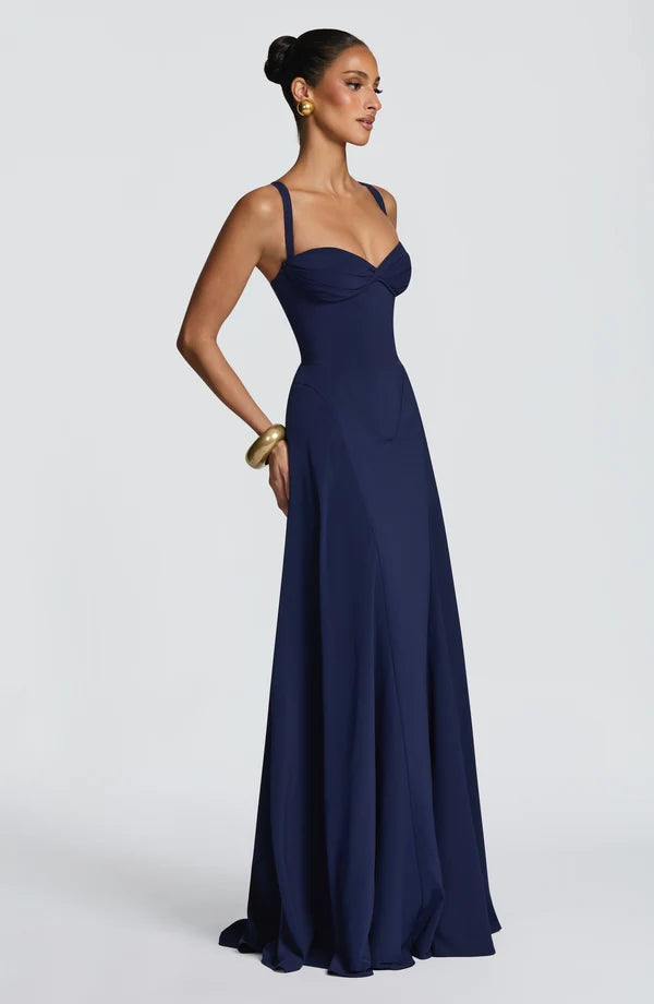 Emma | Women's Sweetheart Wedding Guest Maxi Dress