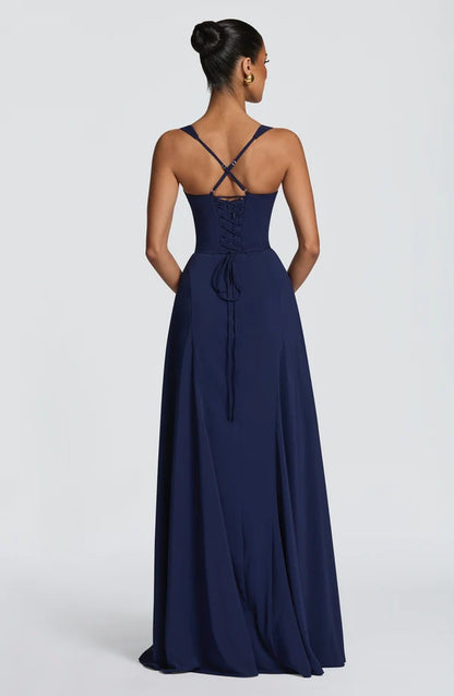 Emma | Women's Sweetheart Wedding Guest Maxi Dress