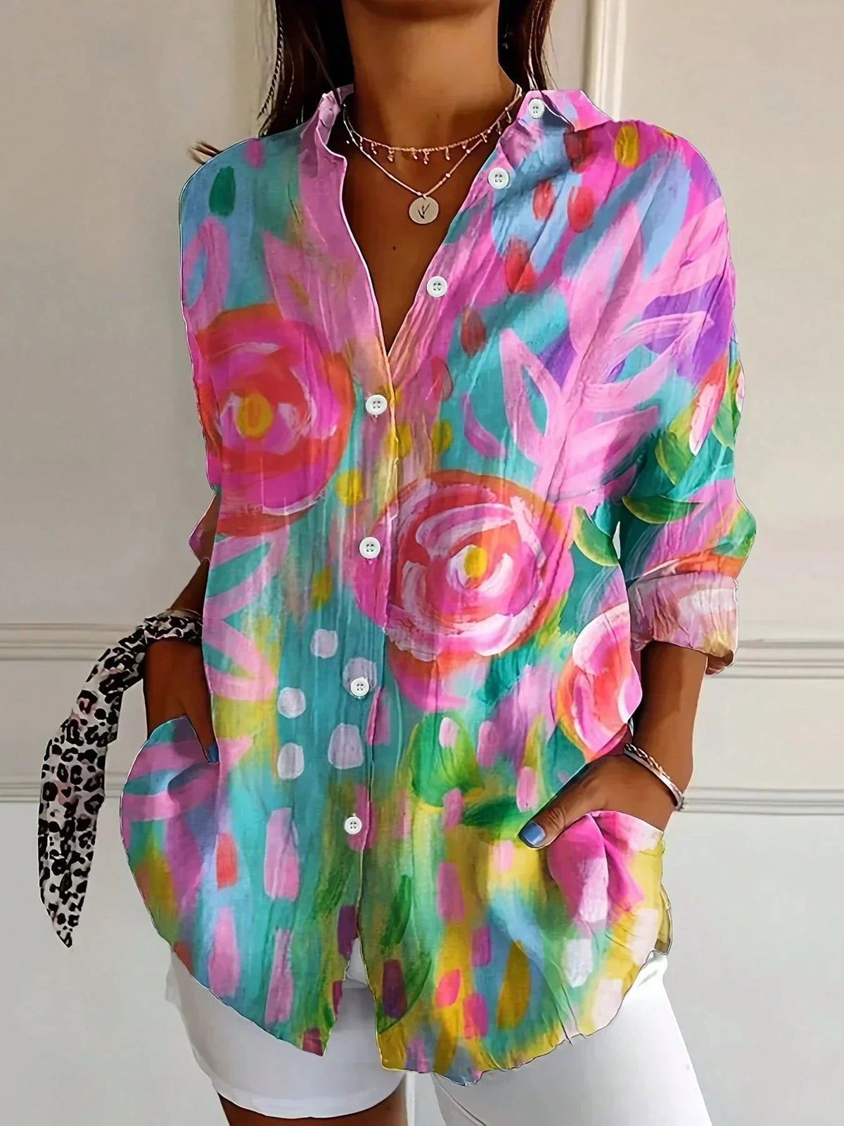 Wilma | Women's Casual Printed Summer Blouse