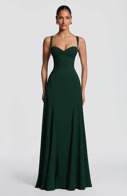 Emma | Women's Sweetheart Wedding Guest Maxi Dress