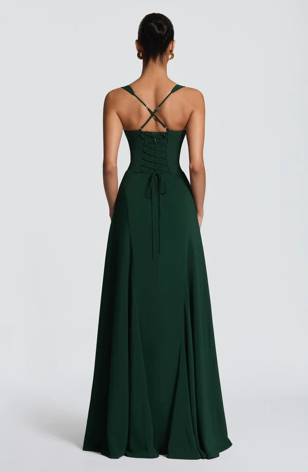 Emma | Women's Sweetheart Wedding Guest Maxi Dress