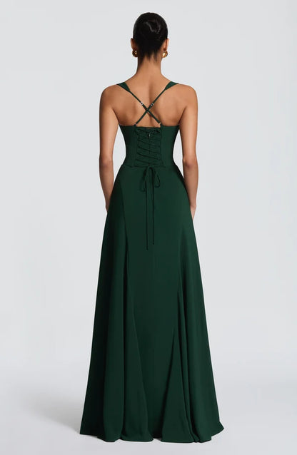Emma | Women's Sweetheart Wedding Guest Maxi Dress