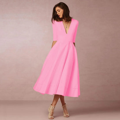 Tena | Women's Elegant A-Line Evening Dress