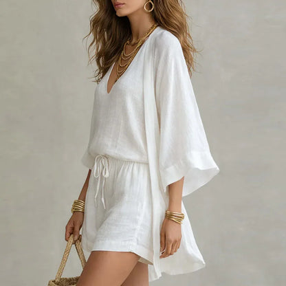 Ruth | Women's Summer Relaxed Fit Three-Piece Set