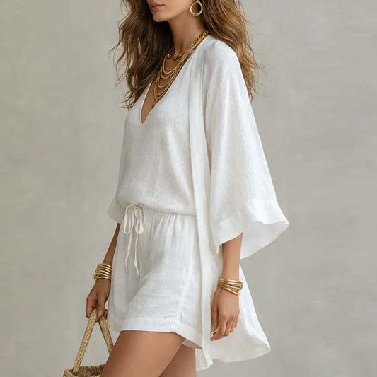 Ruth | Women's Summer Relaxed Fit Three-Piece Set