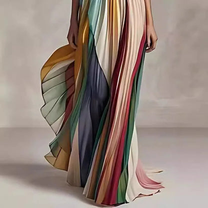 Sharon | Women's Strapless Off Shoulder Maxi Dress